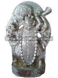 Silver Coated Statues