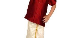 Kerala Traditional Handloom Kids Wear