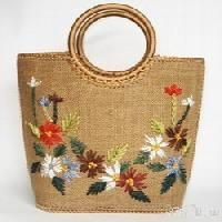 Jute Embroidered Bags