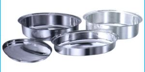 SS BOWLS and PLATES FOR CASSEROLES