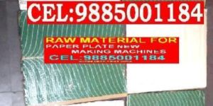 Paper Plate Raw Material