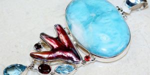 Sterling Silver Gemstone Pendant