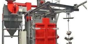 Y Type Hanger Shot Blasting Machine