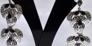 Sterling Silver Chandelier Earrings