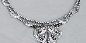 Sterling Silver Necklace Set