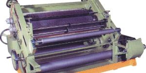OBLIQUE TYPE HEAVY DUTY SINGLE FACER CORRUGATION MACHINE (SKB - 1)