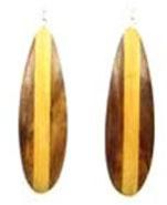 Wooden Earring (W-VA-E-12)