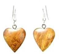 Wooden Earrings (W-VA-E-10)