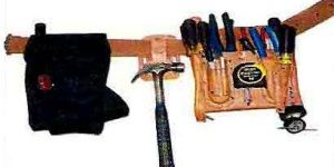 Leather Tool Holder Belt