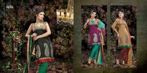 Crepe Silk Salwar Suit