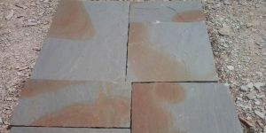 Two Tone Lemon Sandstone Pavings