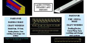 Sheet Metal Parts in MS, SS or Aluminium for Polyester Plants