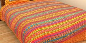 Cotton Kantha Bed Sheets