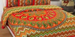 Sanganeri Printed Bed Sheets