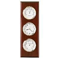 Port Hall Clock with Hygrometer Barometer