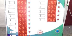 Wireless-Wired Call Bell System 3 Digit 16 User Digital display