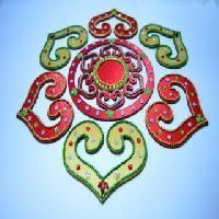 Wooden Reusable Rangoli