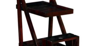 Teak Wood Bar Trolley (RHP-BAR-003)