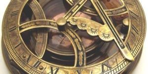 Brass Gilbert Sundial Compass