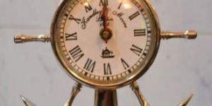 Brass Table Clock