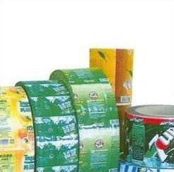 Multi Colored PVC Shrink Labels Roll Form