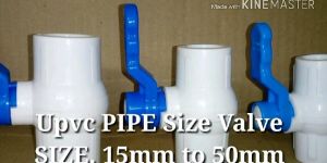 UPVC Pipe Size Ball Valve