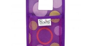 (Purple Circle) Bonita Mobile Organizer Wonder Pouch