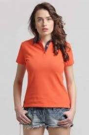 Ladies Polo Neck Tshirts