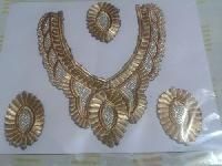 Embroidered Stylish Neck Patches