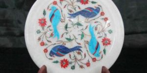 Marble Inlay Decorative Plates