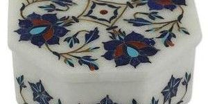 Marble Octagonal Jewellery Boxes