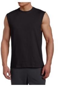 Mens Plain Sleeveless Round Neck T-Shirts