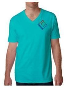 Mens Promotional Half Sleeve V Neck T-Shirts