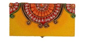 Wooden Kundan Box