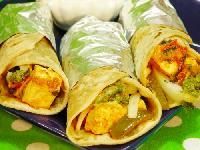 Paneer Kathi Rolls