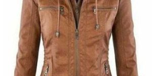Ladies Leather Jacket