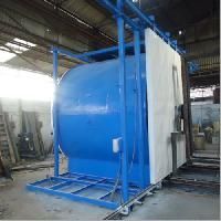 Shuttle Linear Oven Type Rotomoulding Machine