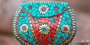 Handicrafts Clutch Bag