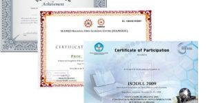 Certificate Offset Printing Services