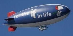 Airplane Advertising Balloons