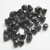 Black Rough Natural Loose Diamond