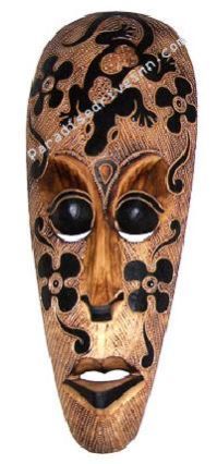 Wooden Painted Masks