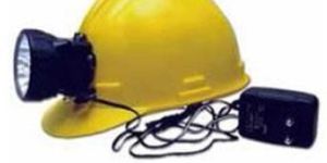 SAFETY HELMET WITH RECHARGEABLE TORCH