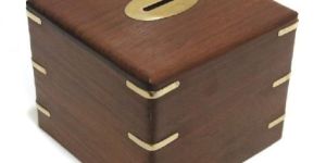Wooden Money Box