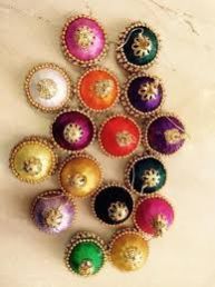 Silk Thread Jhumkas