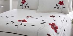Applique Machine Work Bed Cover