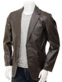 Leather Blazer