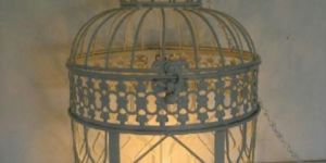 Bird Cage Candle Pillar
