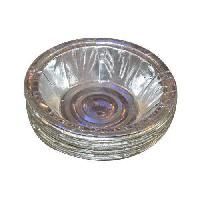 Silver Coated Paper Bowl