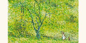 Painting Canvas -Mother nature Child